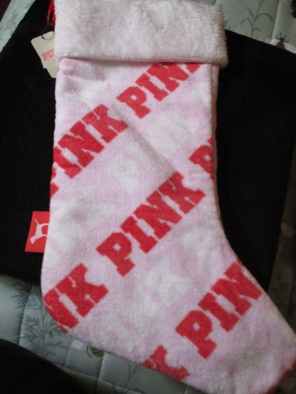 Victoria's Secret PINK Christmas Holiday Stocking NWT